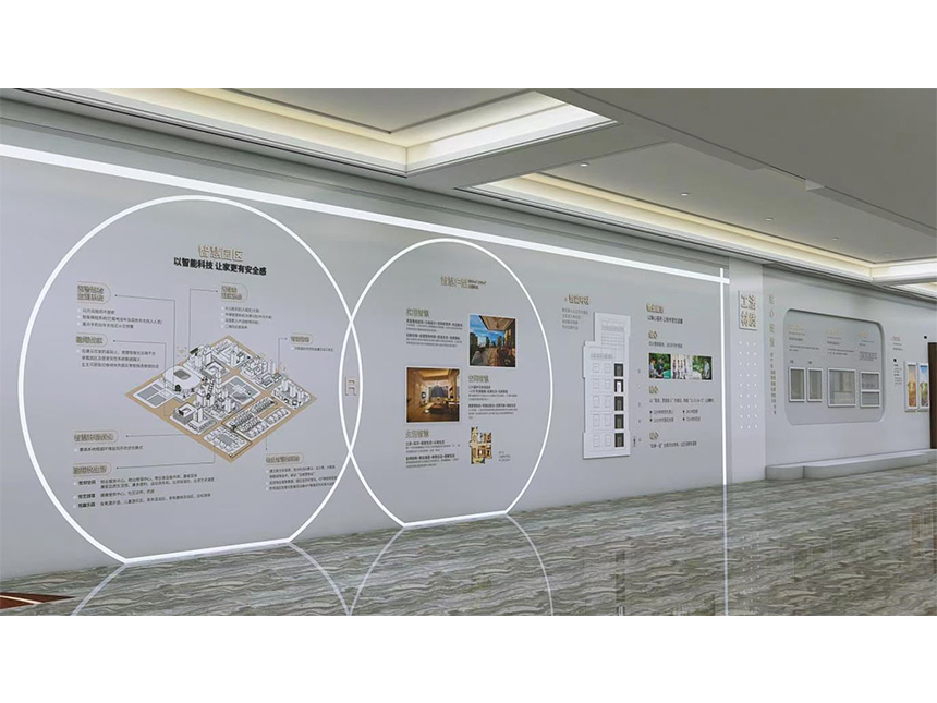 公司展廳設(shè)計(jì)與制作，企業(yè)展廳制作，室內(nèi)展廳設(shè)計(jì)制作(圖2)
